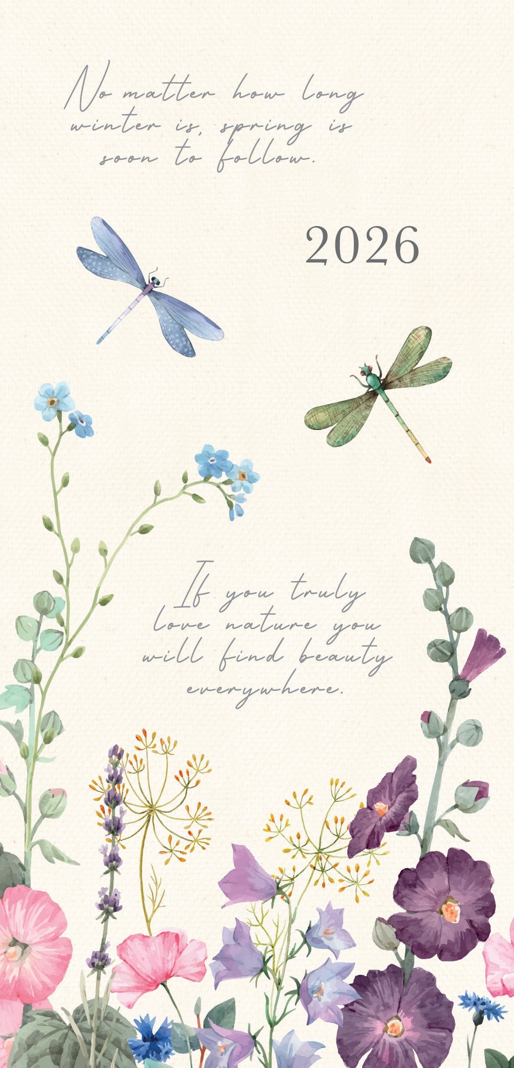 2026 Wild Harmony - Weekly Pocket Diary/Planner