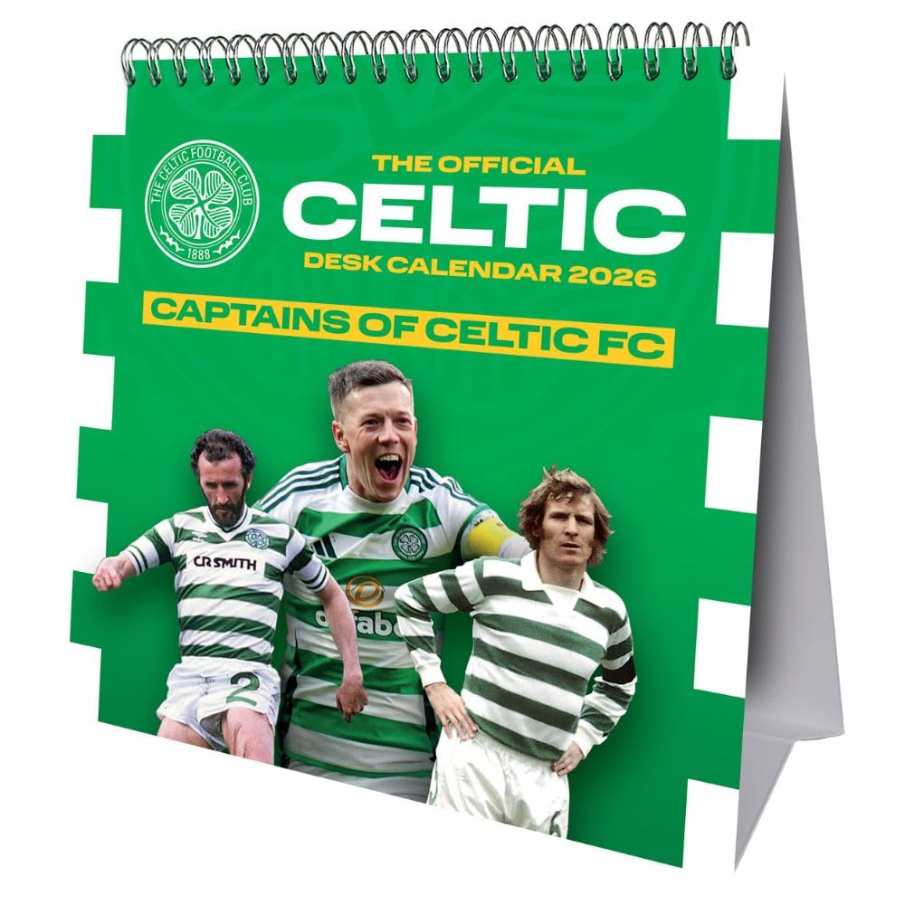 2026 Celtic FC - Desk Easel Calendar