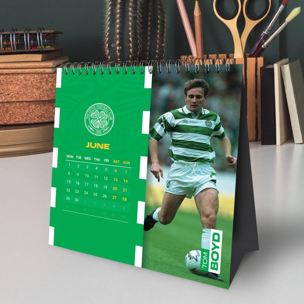 2026 Celtic FC - Desk Easel Calendar