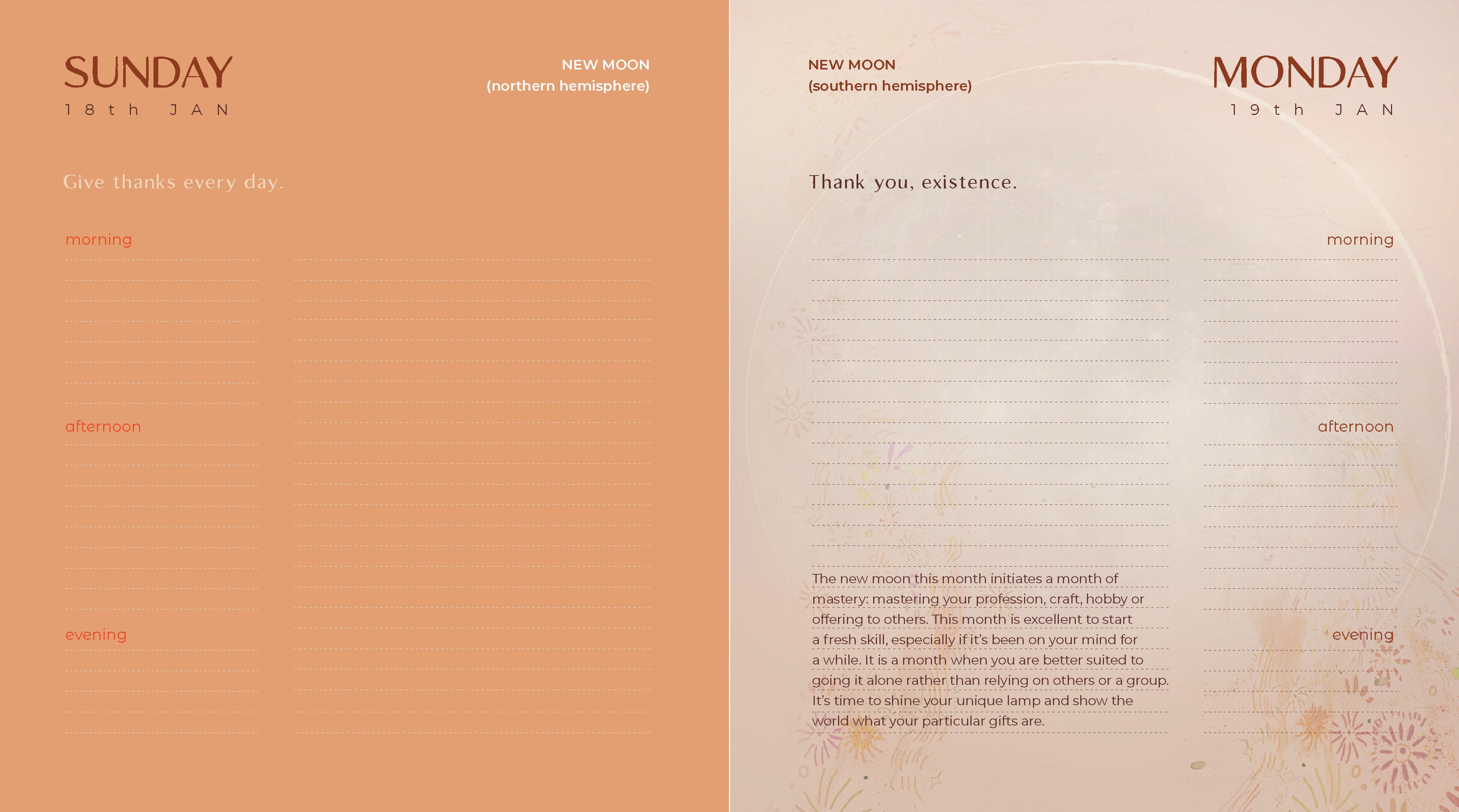 2026 Gratitude by Melanie Spears - Daily Diary/Planner