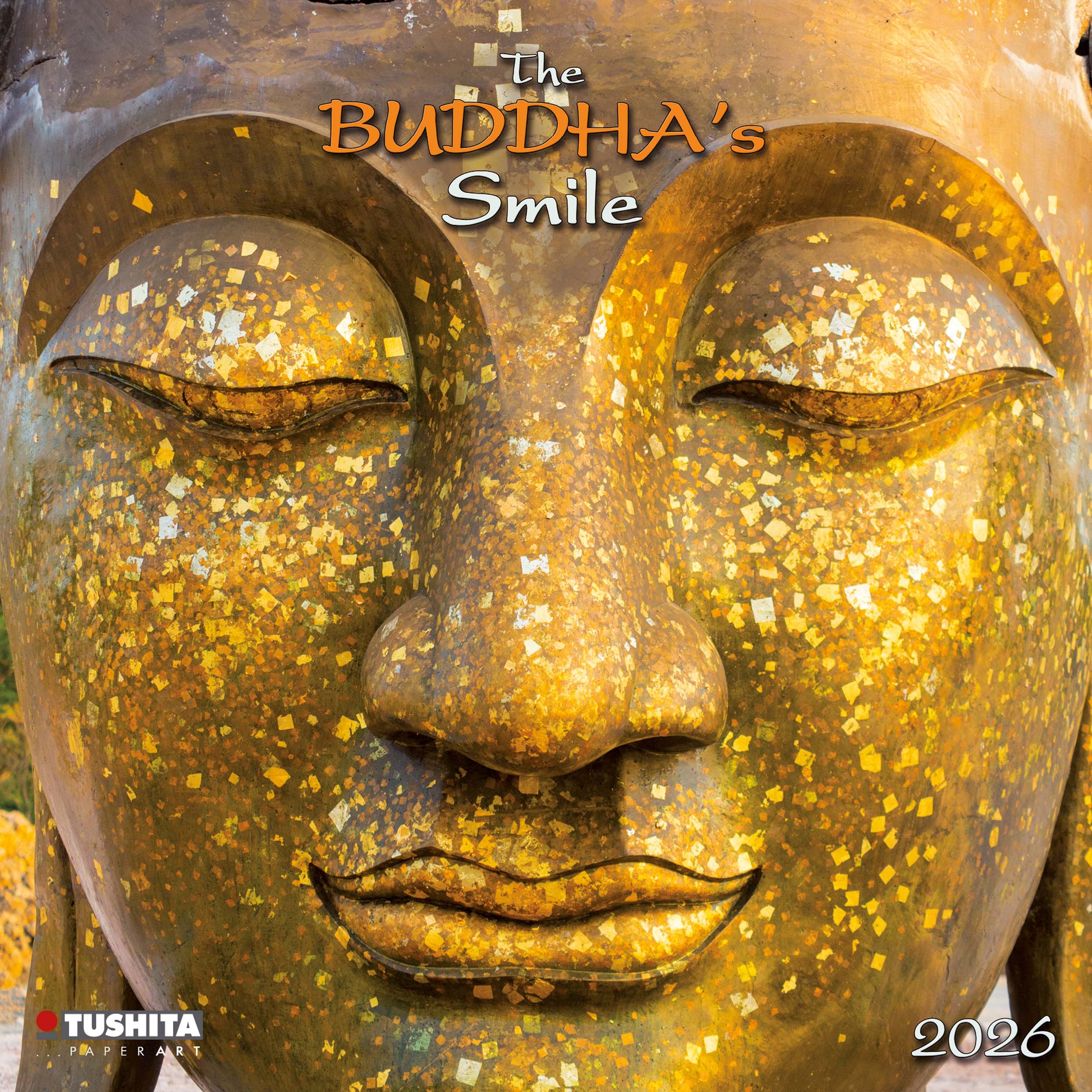 2026 Buddha's Smile - Square Wall Calendar