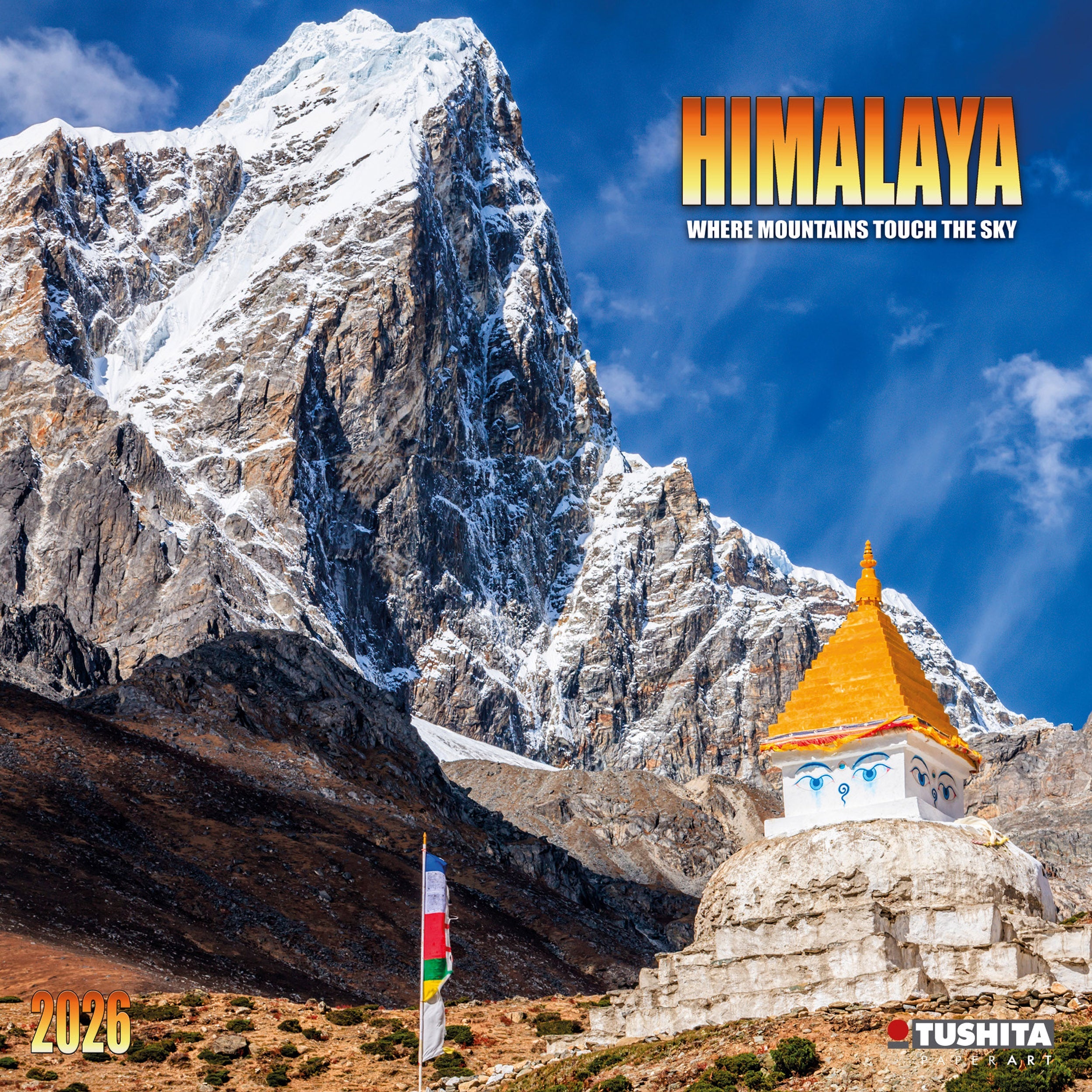 2026 Himalaya - Square Wall Calendar