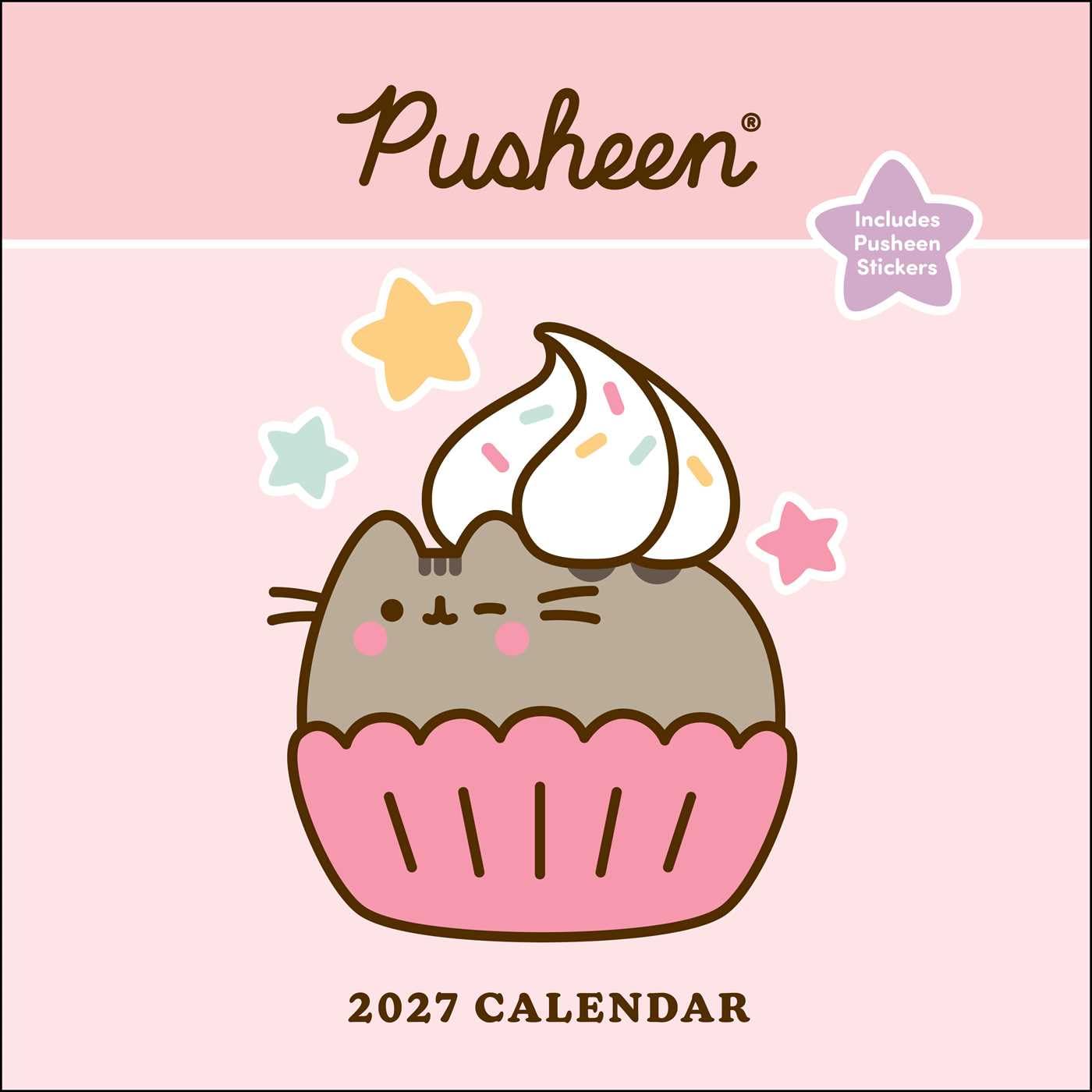 2027 Pusheen - Square Wall Calendar