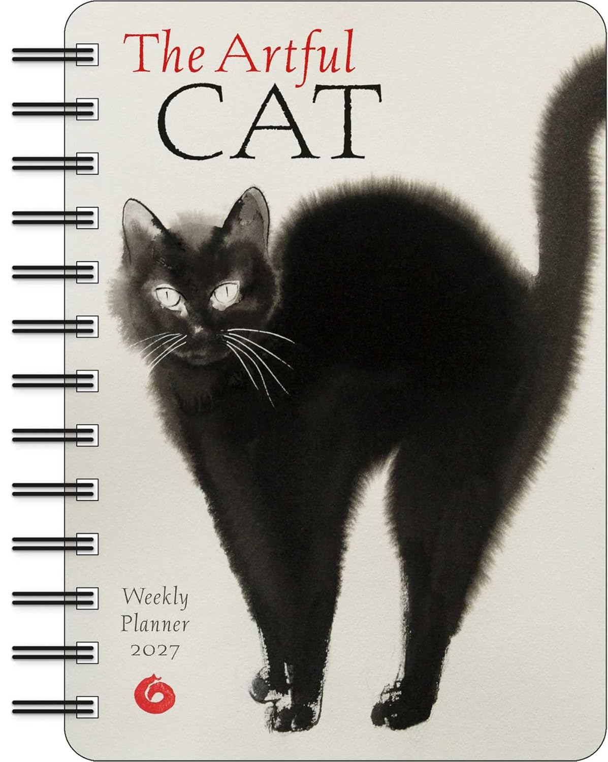 2027 Artful Cat - Weekly Diary/Planner