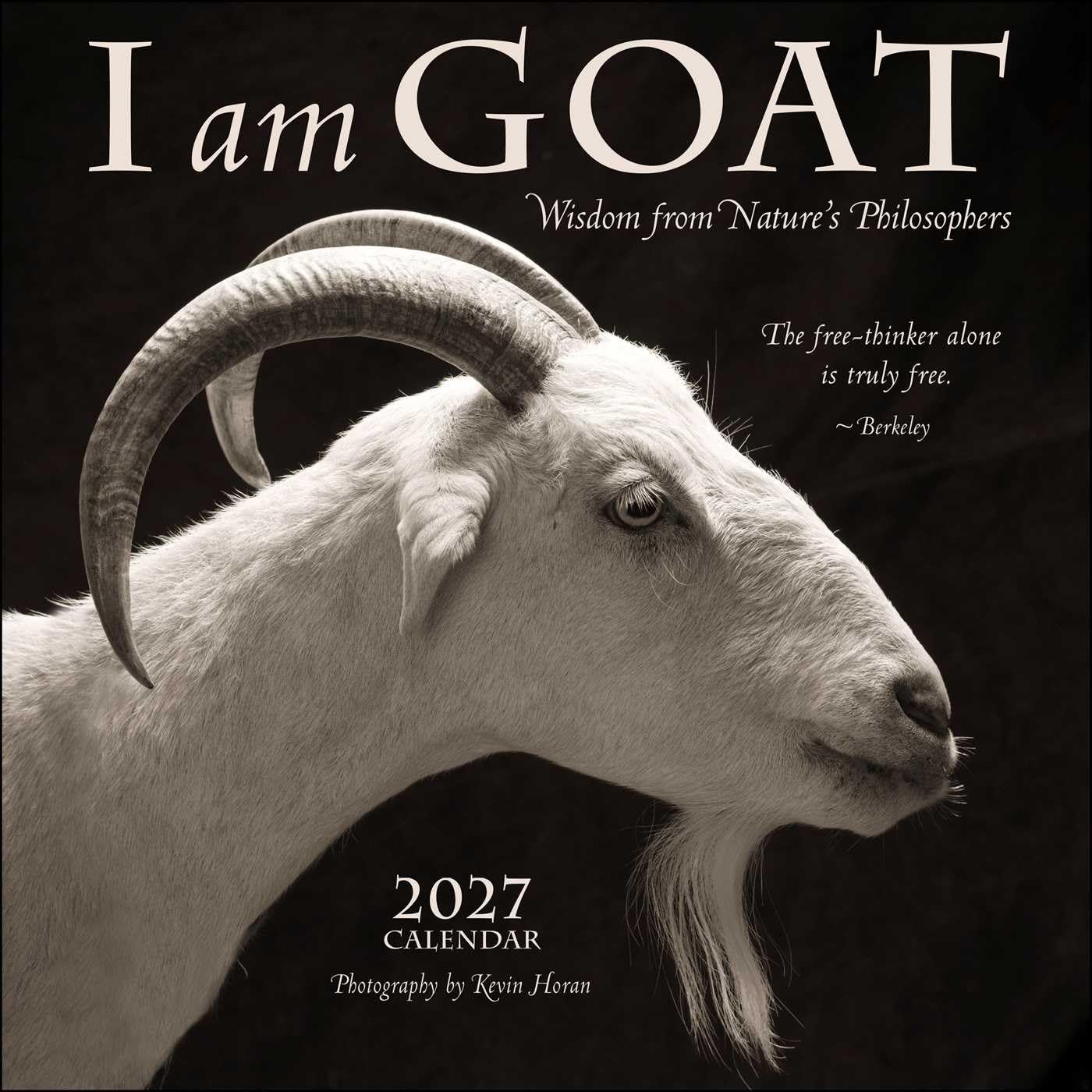 2027 I Am Goat - Square Wall Calendar
