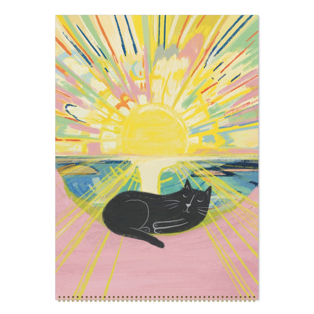 2027 Cat Artists Niaski - Deluxe Wall Calendar