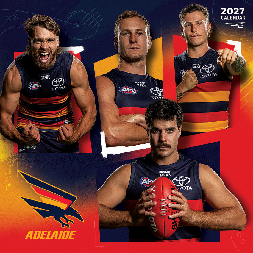 2027 AFL Adelaide Crows calendar image 1