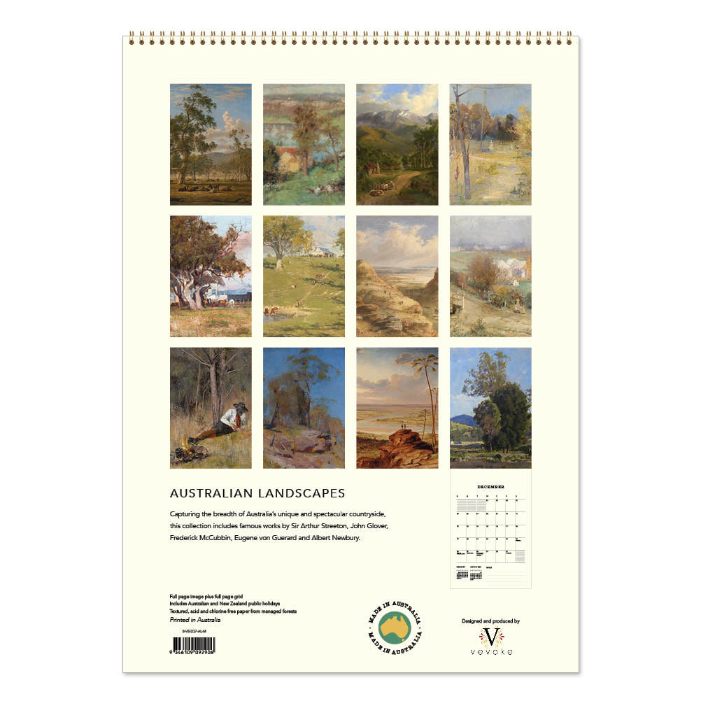 2027 Australian Landscapes - Deluxe Wall Calendar