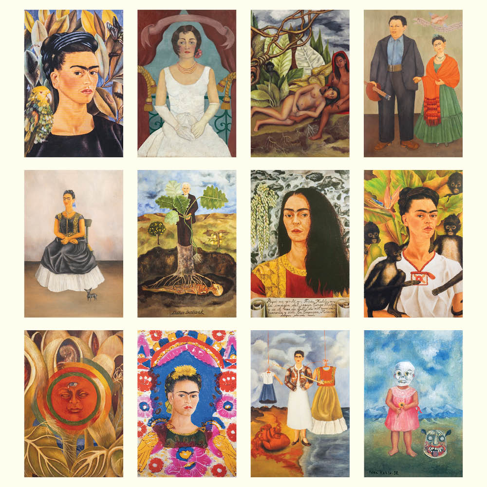 2027 Frida Kahlo - Deluxe Wall Calendar