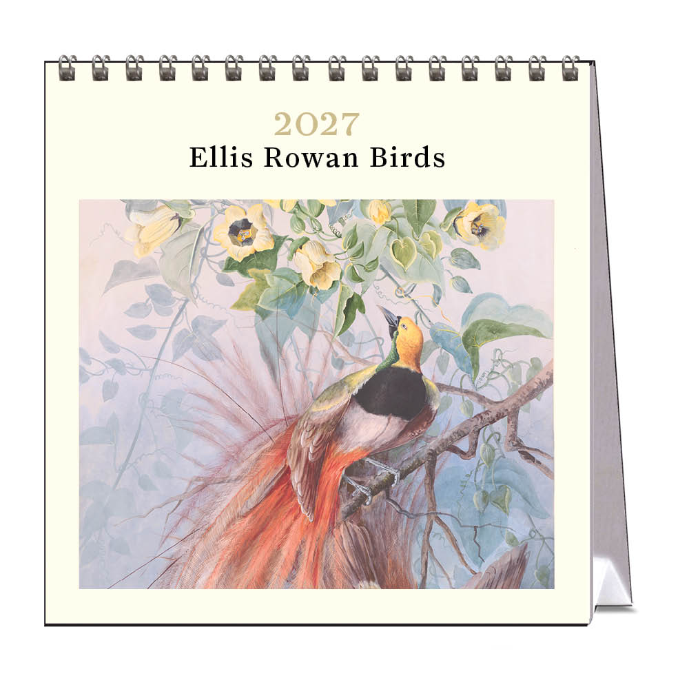 2027 Ellis Rowan Birds - Desk Easel Calendar