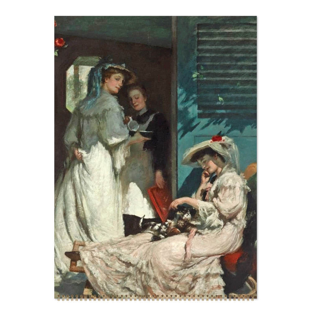 2027 Rupert Bunny Australian Artist - Deluxe Wall Calendar