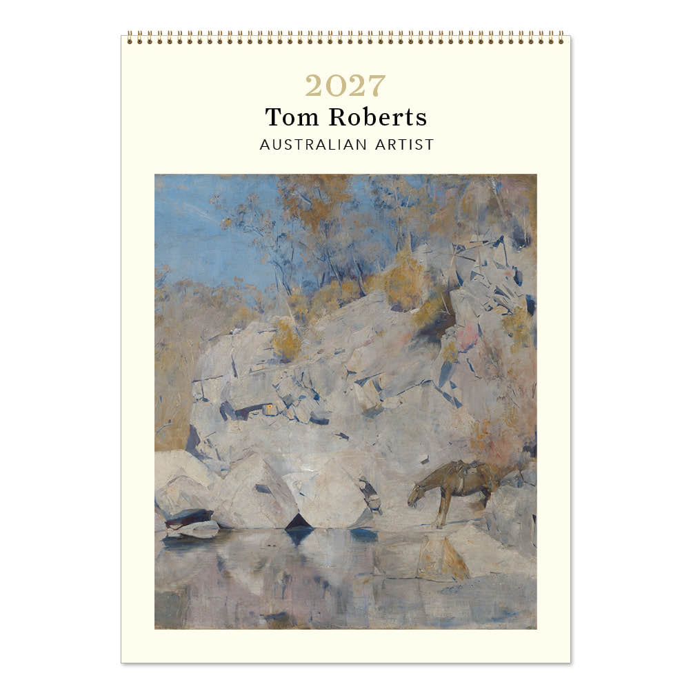 2027 Tom Roberts Australian Artist - Deluxe Wall Calendar