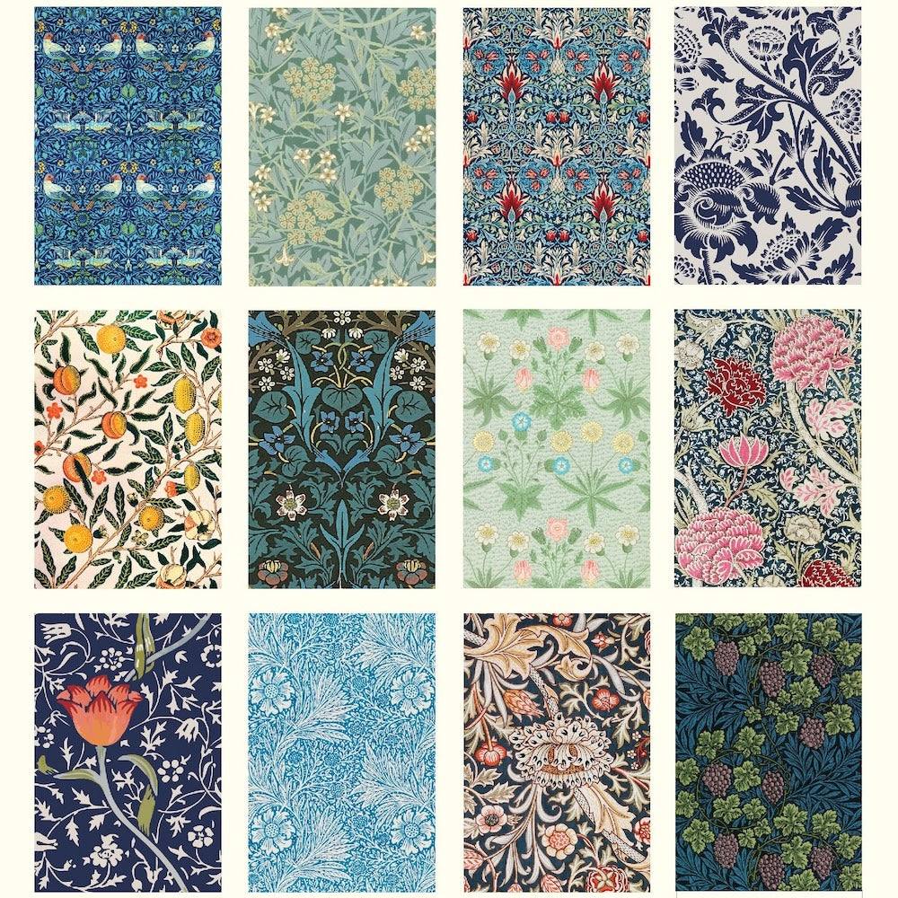 2027 William Morris - Deluxe Wall Calendar