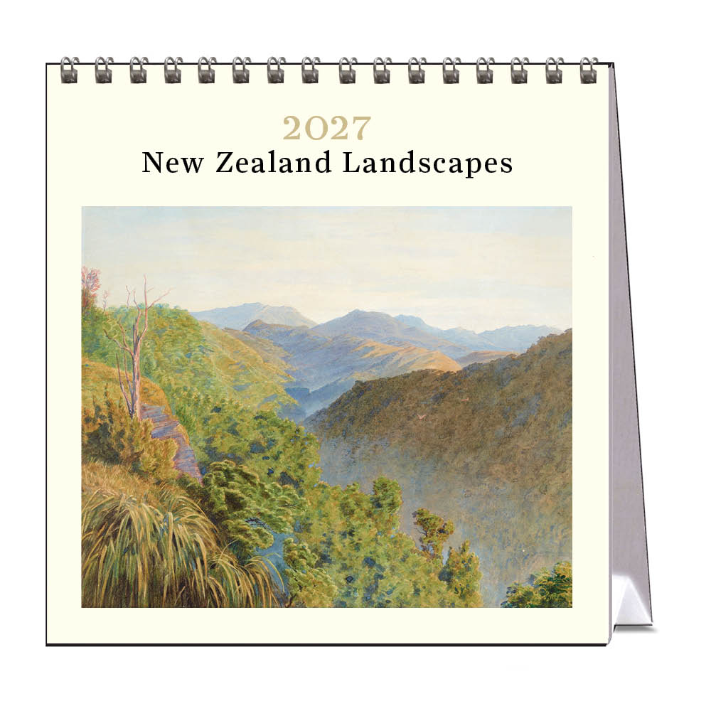 2027 New Zealand Landscapes - Desk Easel Calendar