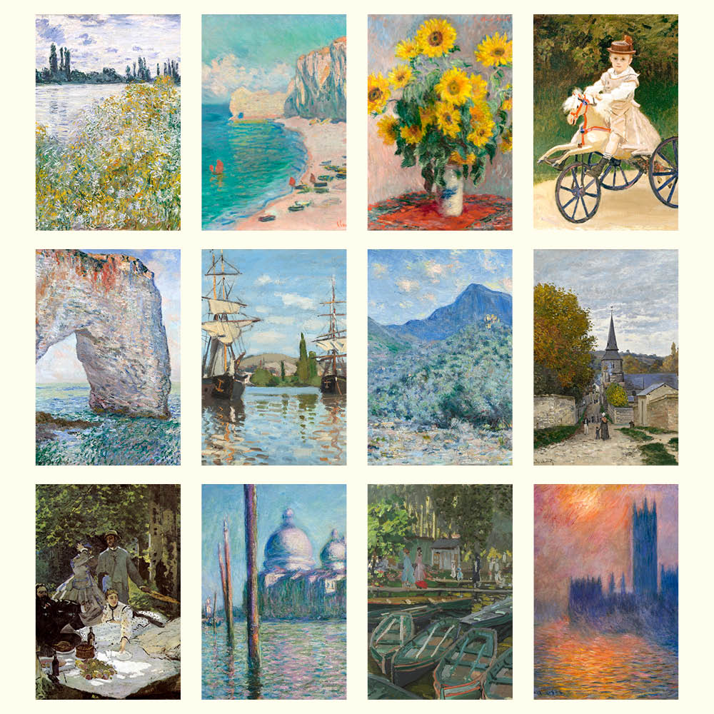 2027 Claude Monet - Deluxe Wall Calendar
