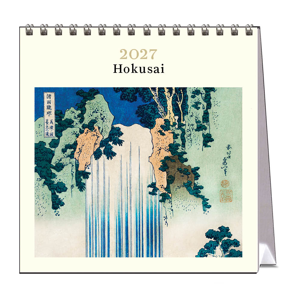 2027 Hokusai - Desk Easel Calendar