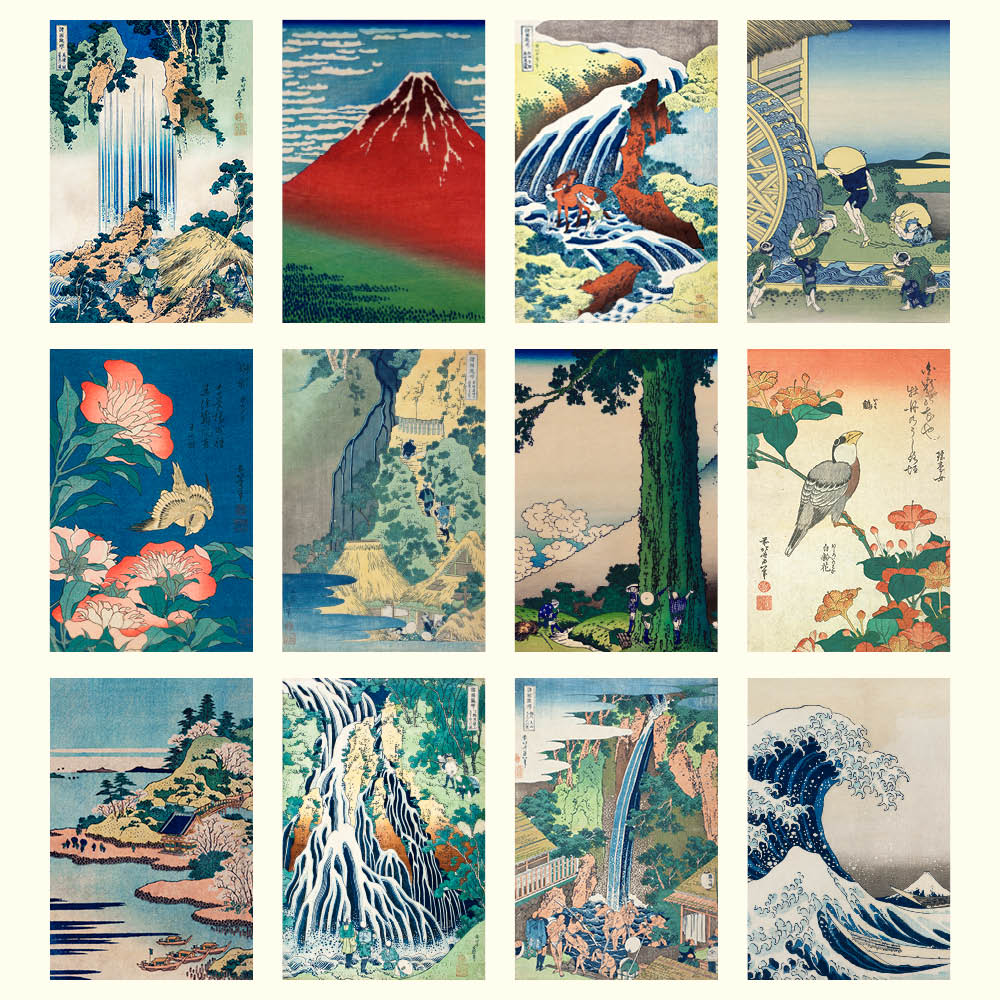 2027 Hokusai - Deluxe Wall Calendar