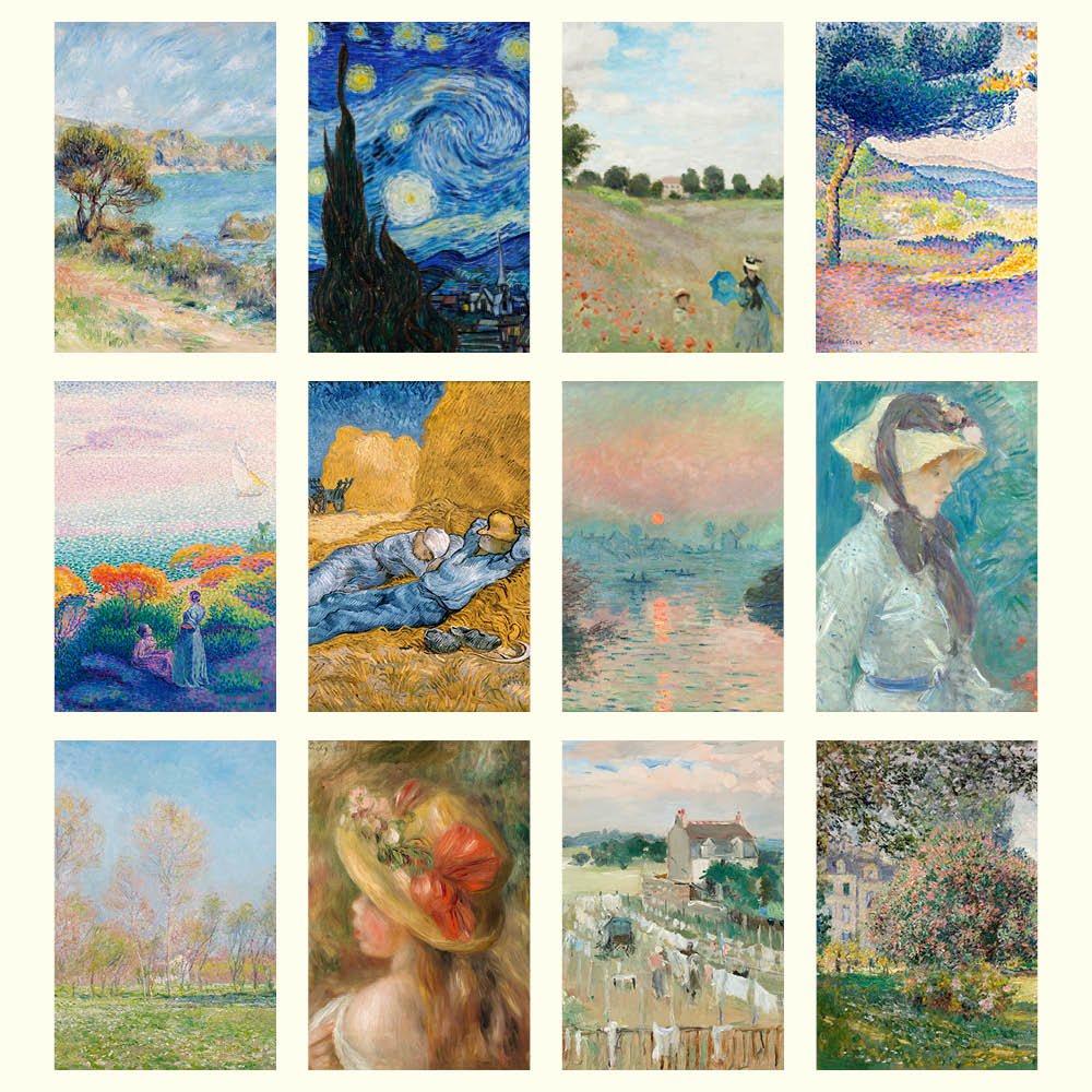 2027 Impressionism - Desk Easel Calendar