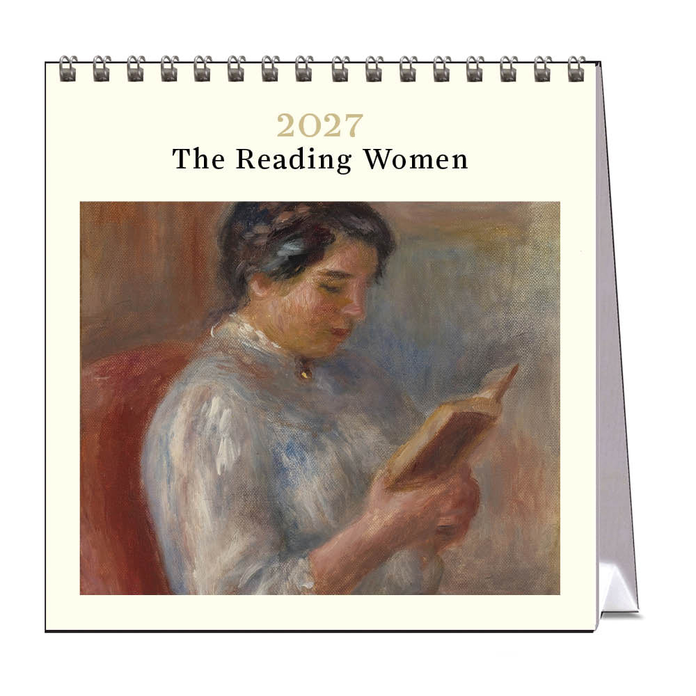 2027 The Reading Woman - Desk Easel Calendar