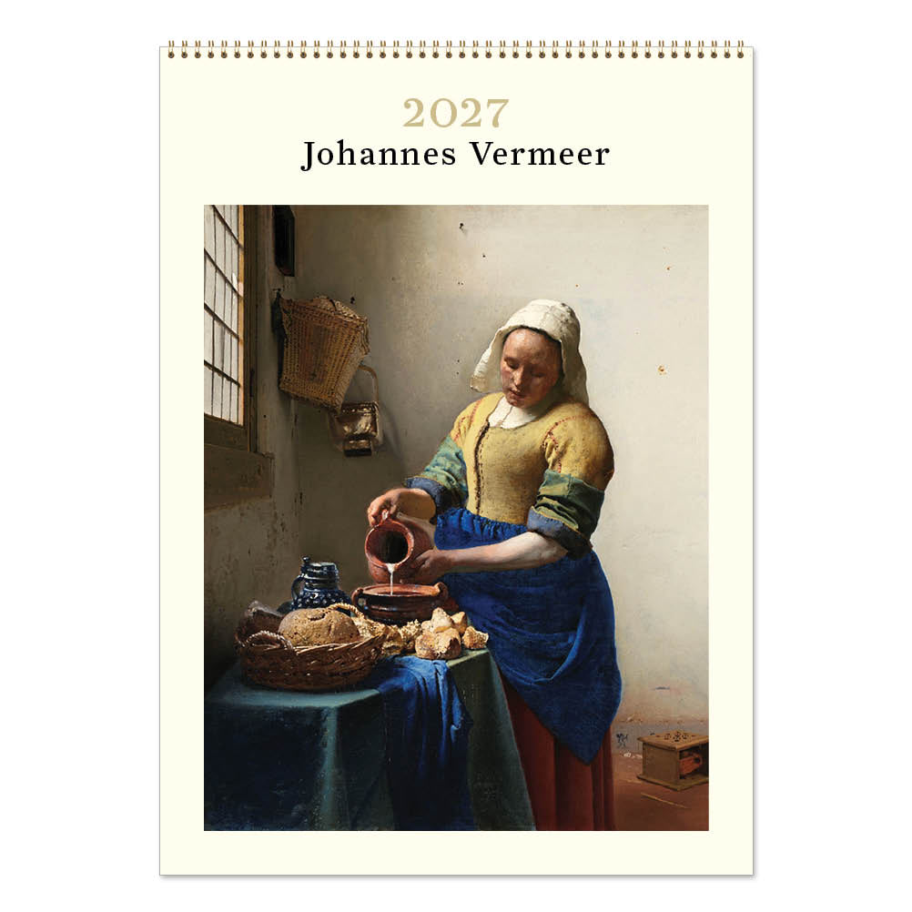 2027 Johannes Vermeer - Deluxe Wall Calendar