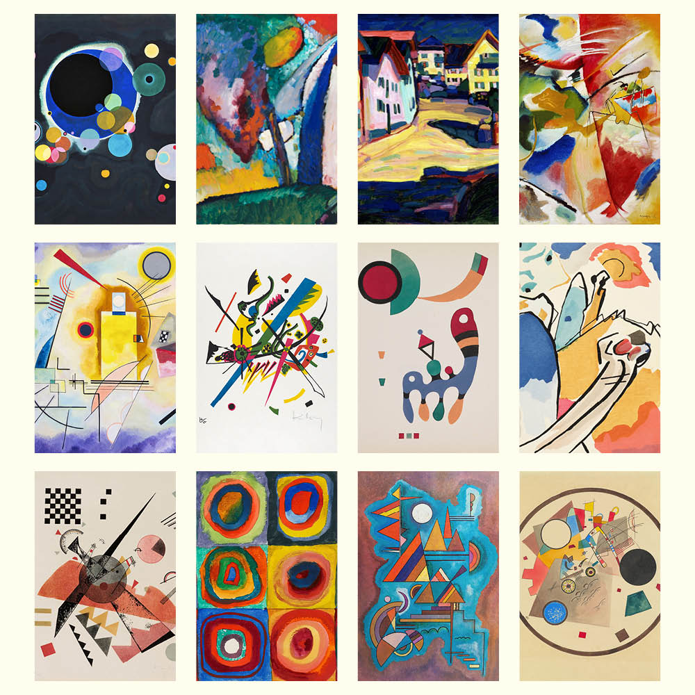 2027 Wassily Kandinsky - Deluxe Wall Calendar