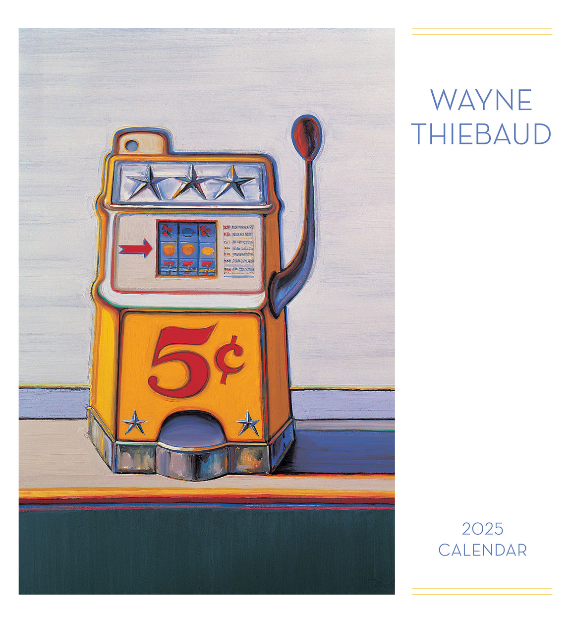 2025 Wayne Thiebaud Square Wall Calendar