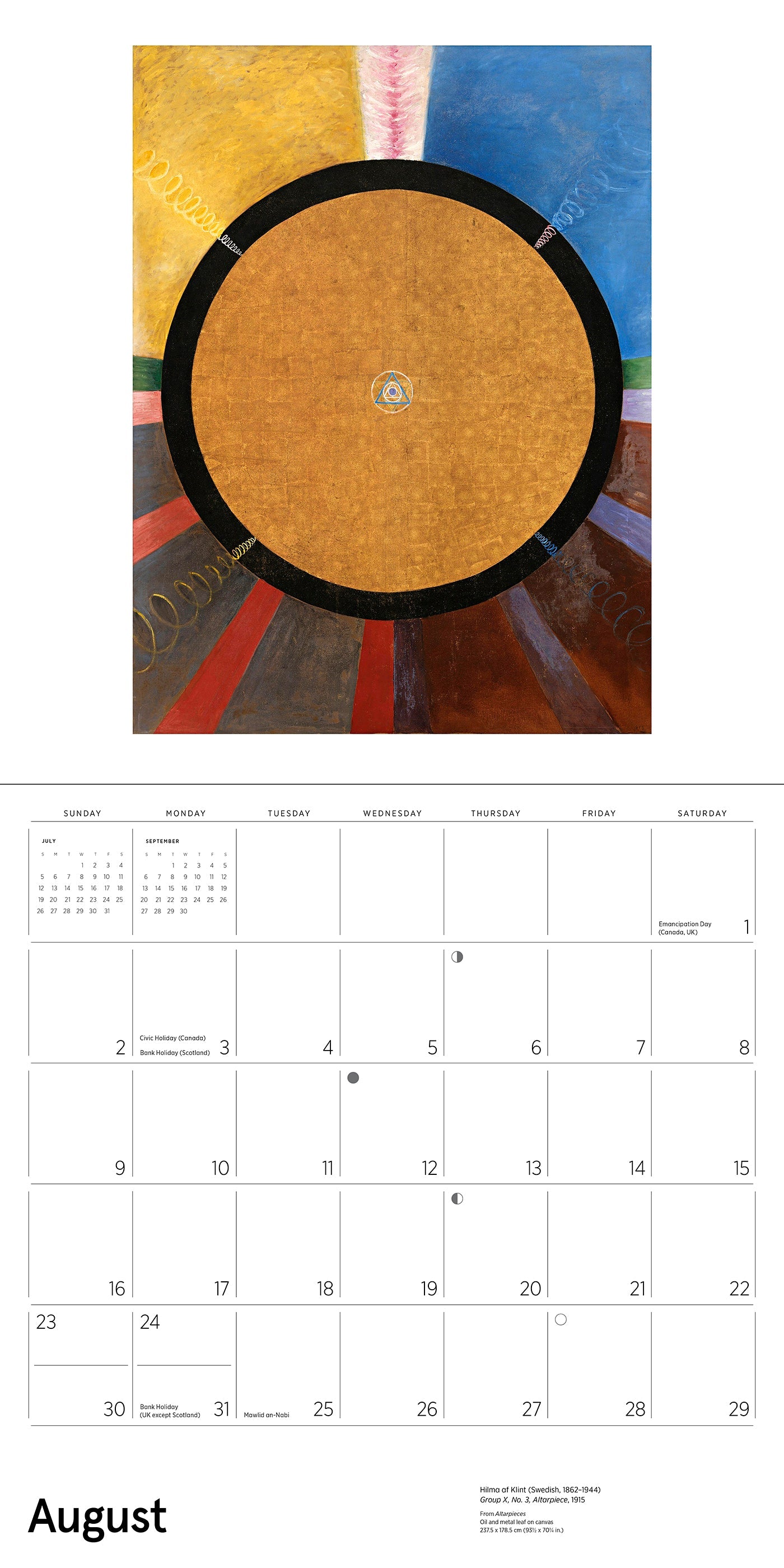 2026 Hilma af Klint: Original Abstraction - Square Wall Calendar