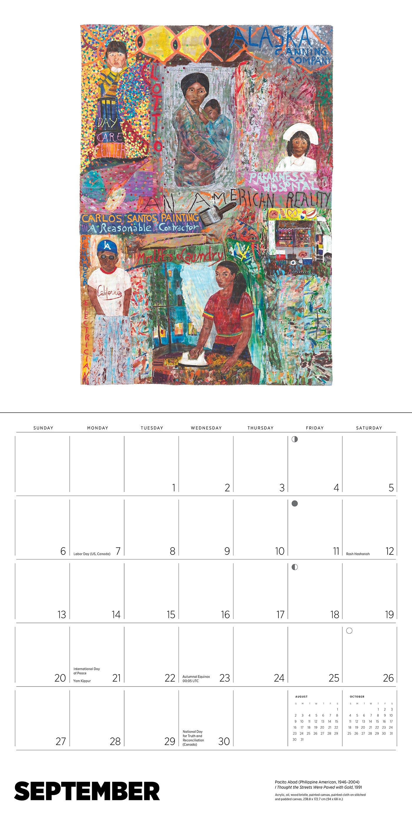2026 Pacita Abad - Square Wall Calendar