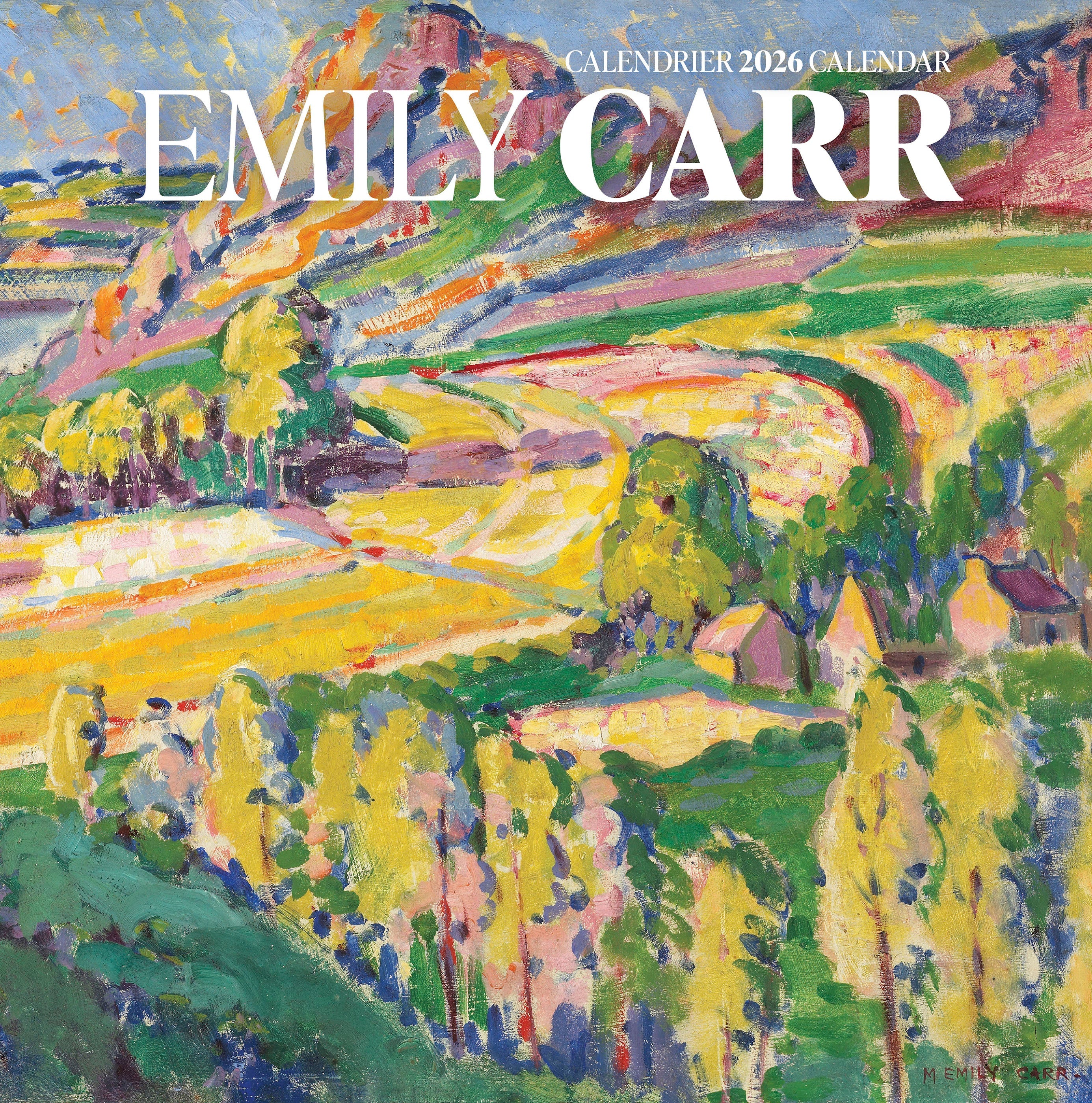 2026 Emily Carr - Square Wall Calendar
