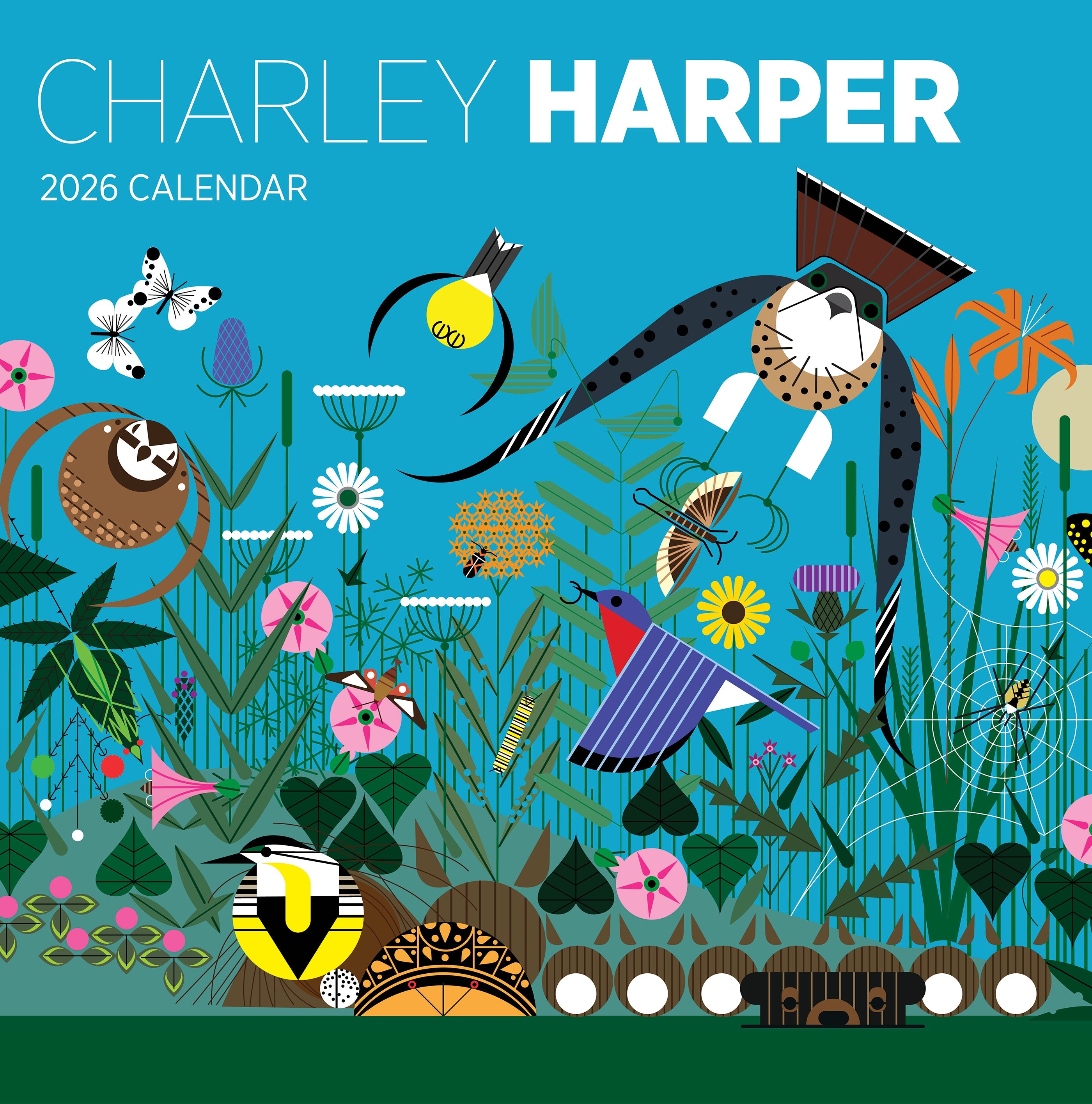 2026 Charley Harper - Square Wall Calendar