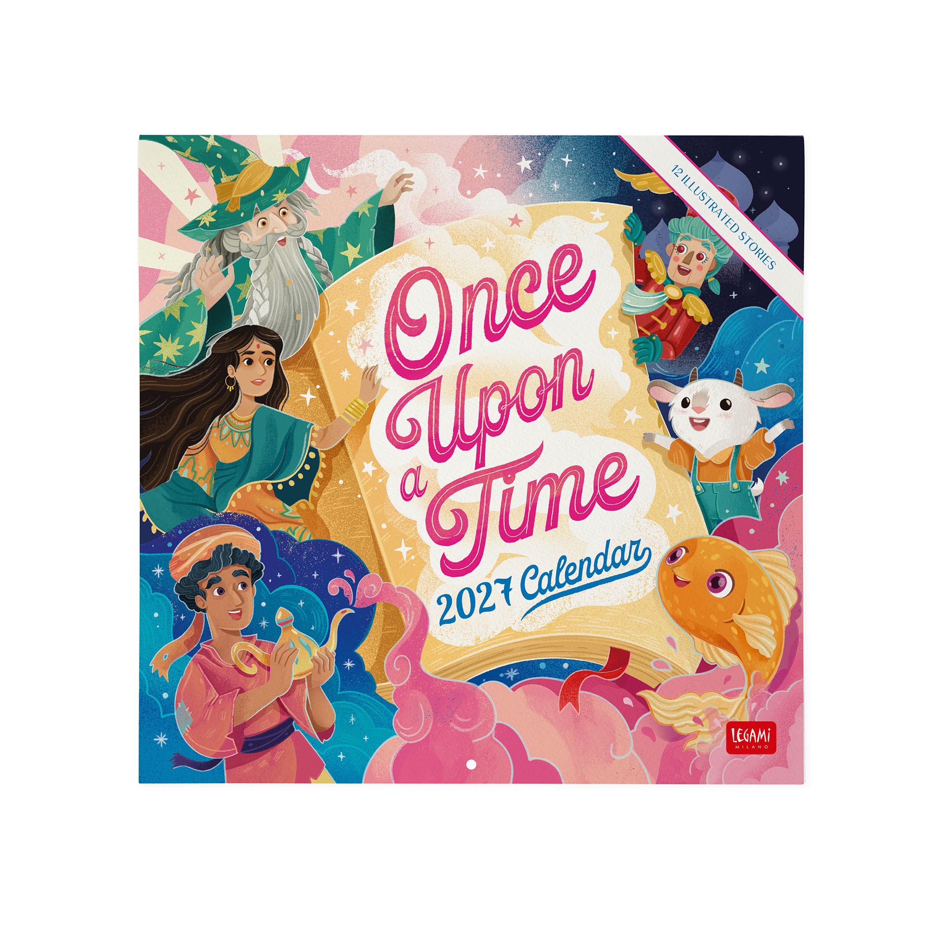 2027 Once Upon a Time - Square Wall Calendar