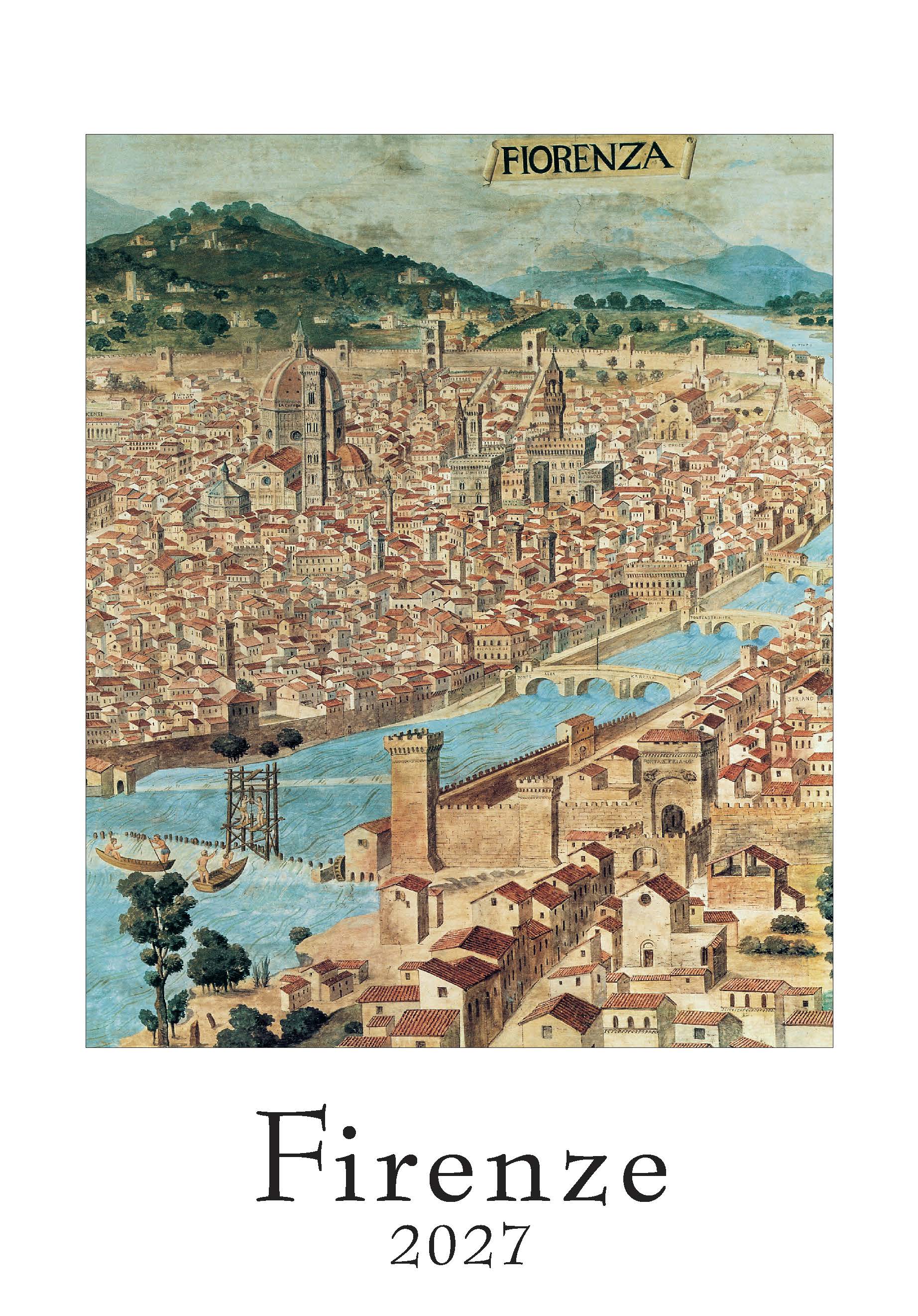 2027 Firenze - Deluxe Wall Calendar