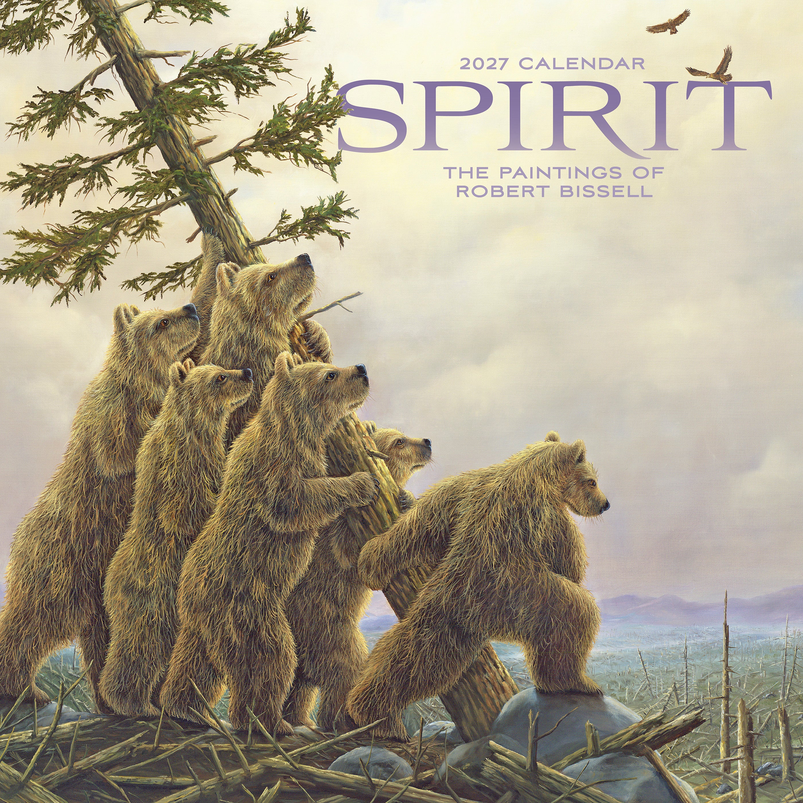 2027 Spirit - Square Wall Calendar