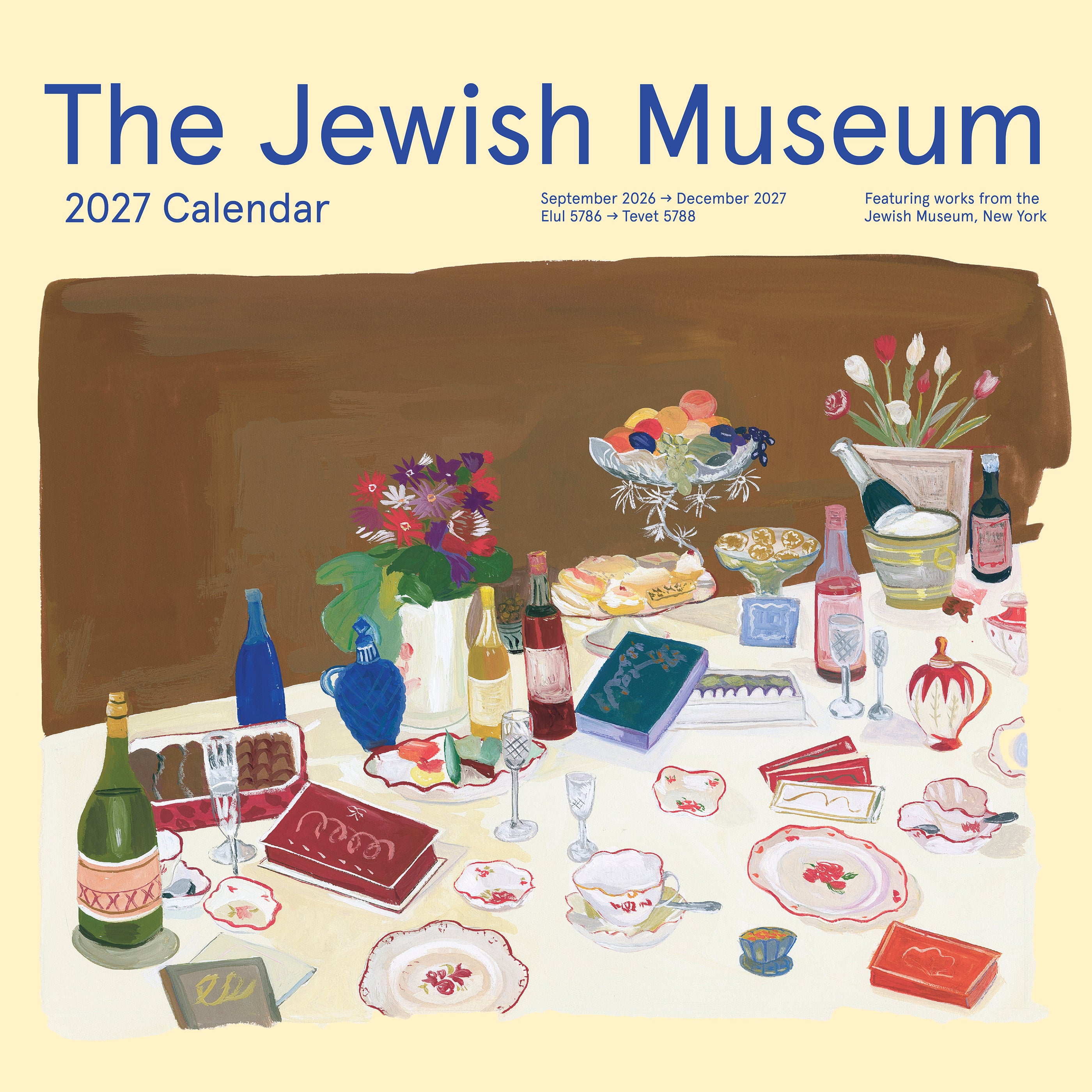 2027 The Jewish Museum - Square Wall Calendar
