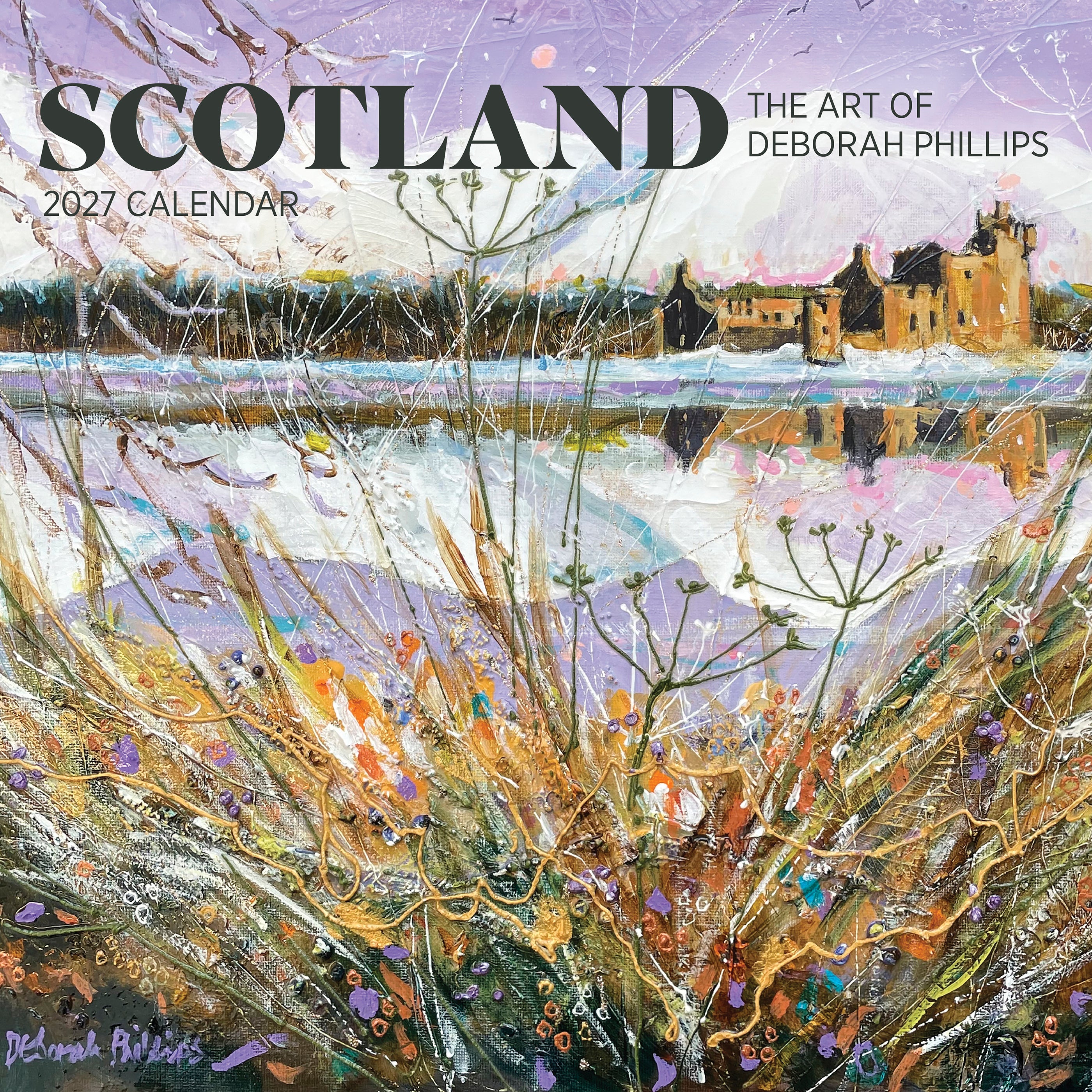2027 Scotland - Square Wall Calendar
