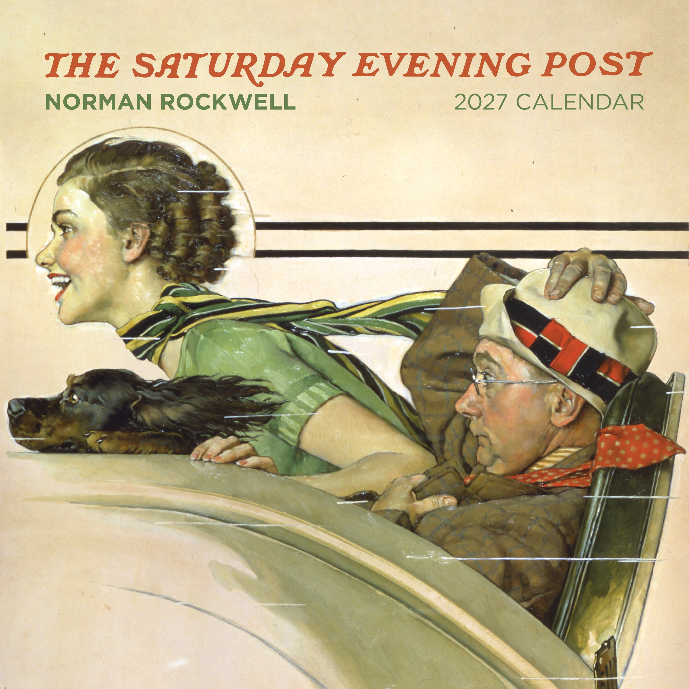 2027 The Saturday Evening Post Norman Rockwell - Square Wall Calendar