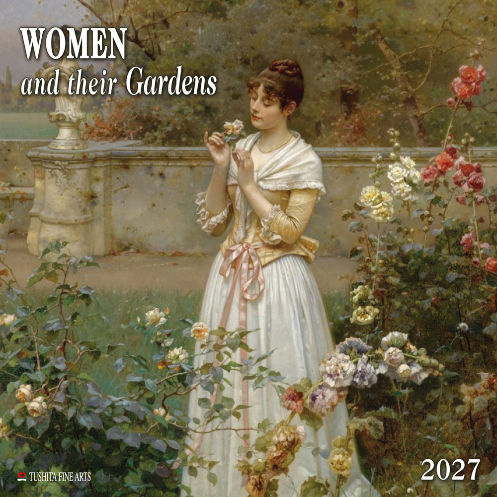 2027 Women and their Gardens - Square Wall Calendar