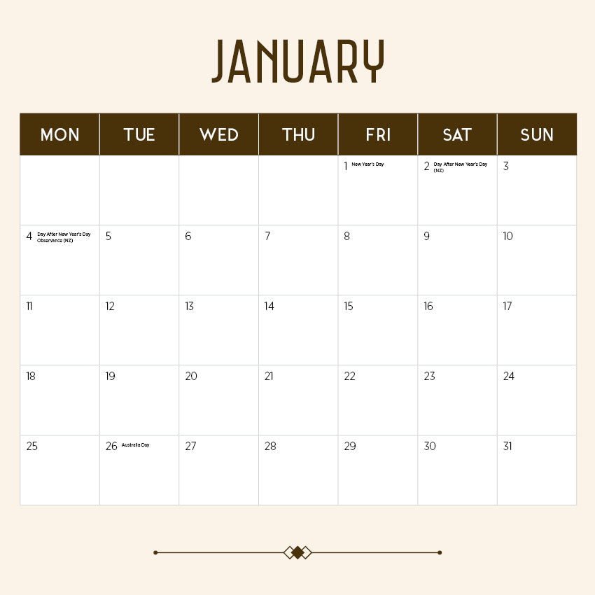 2027 Gangs Of Meerkat Manor - Square Wall Calendar