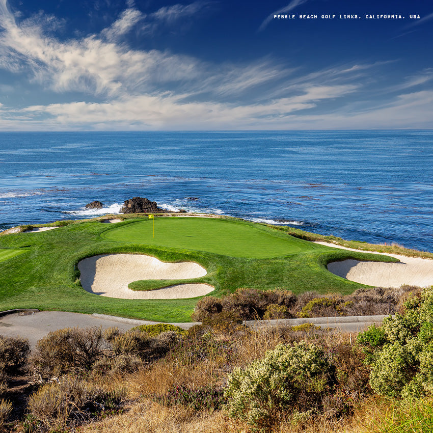2027 Golf - Square Wall Calendar