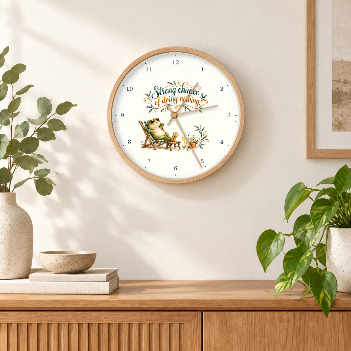 IMAGE_04_Wall_-_Funny_Relaxing_Frog_Wall_Clock_30cm_Wooden_Frame_-_WC-H084_-_649310204328.png