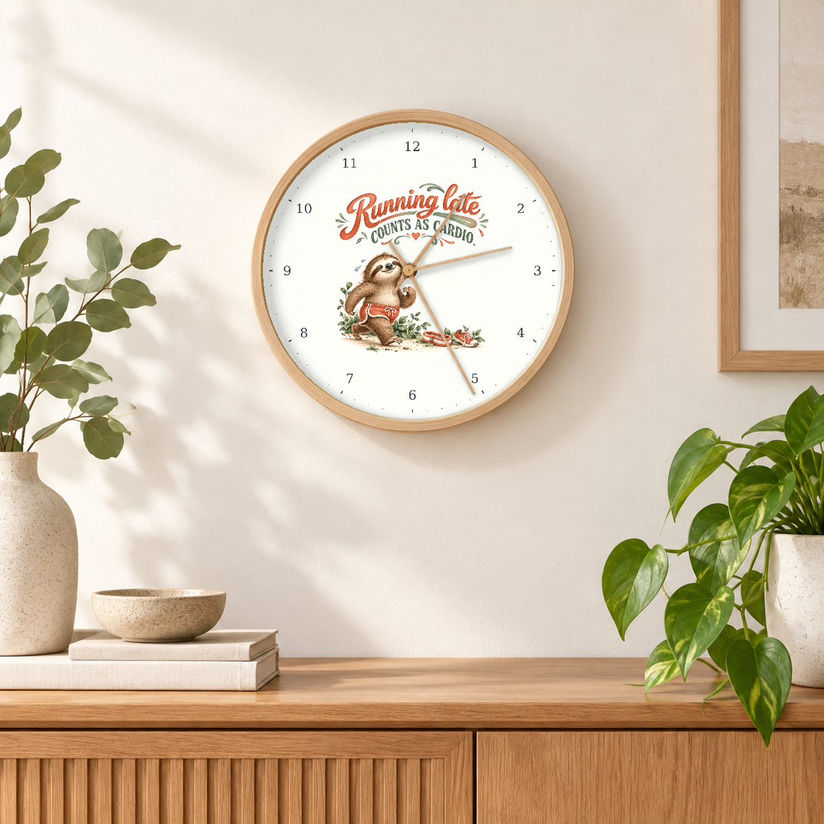IMAGE_04_Wall_-_Funny_Running_Sloth_Wall_Clock_30cm_Wooden_Frame_-_WC-H058_-_649310204069.png