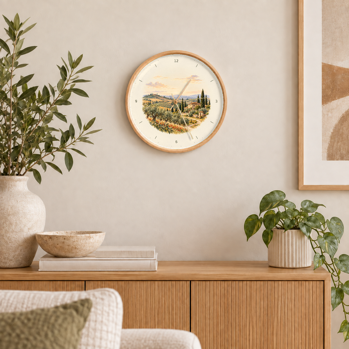 IMAGE_04_Wall_-_Tuscany_Landscape_Wall_Clock_30cm_Wooden_Frame_-_WC-T125_-_649310204731.png