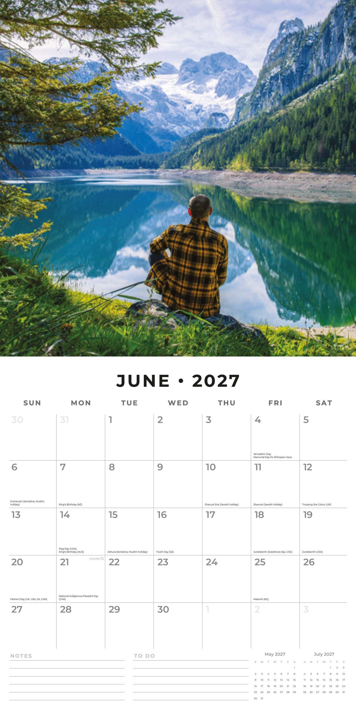 2027 Inspiration - Square Wall Calendar