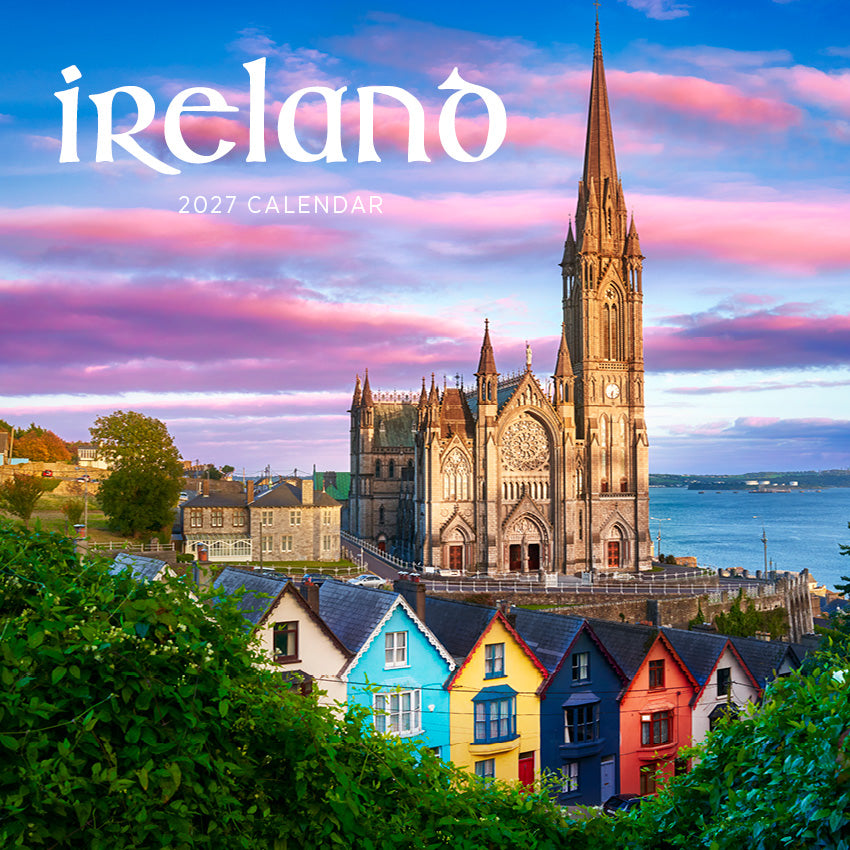 2027 Ireland - Square Wall Calendar