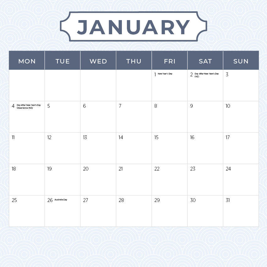 2027 Japan - Square Wall Calendar