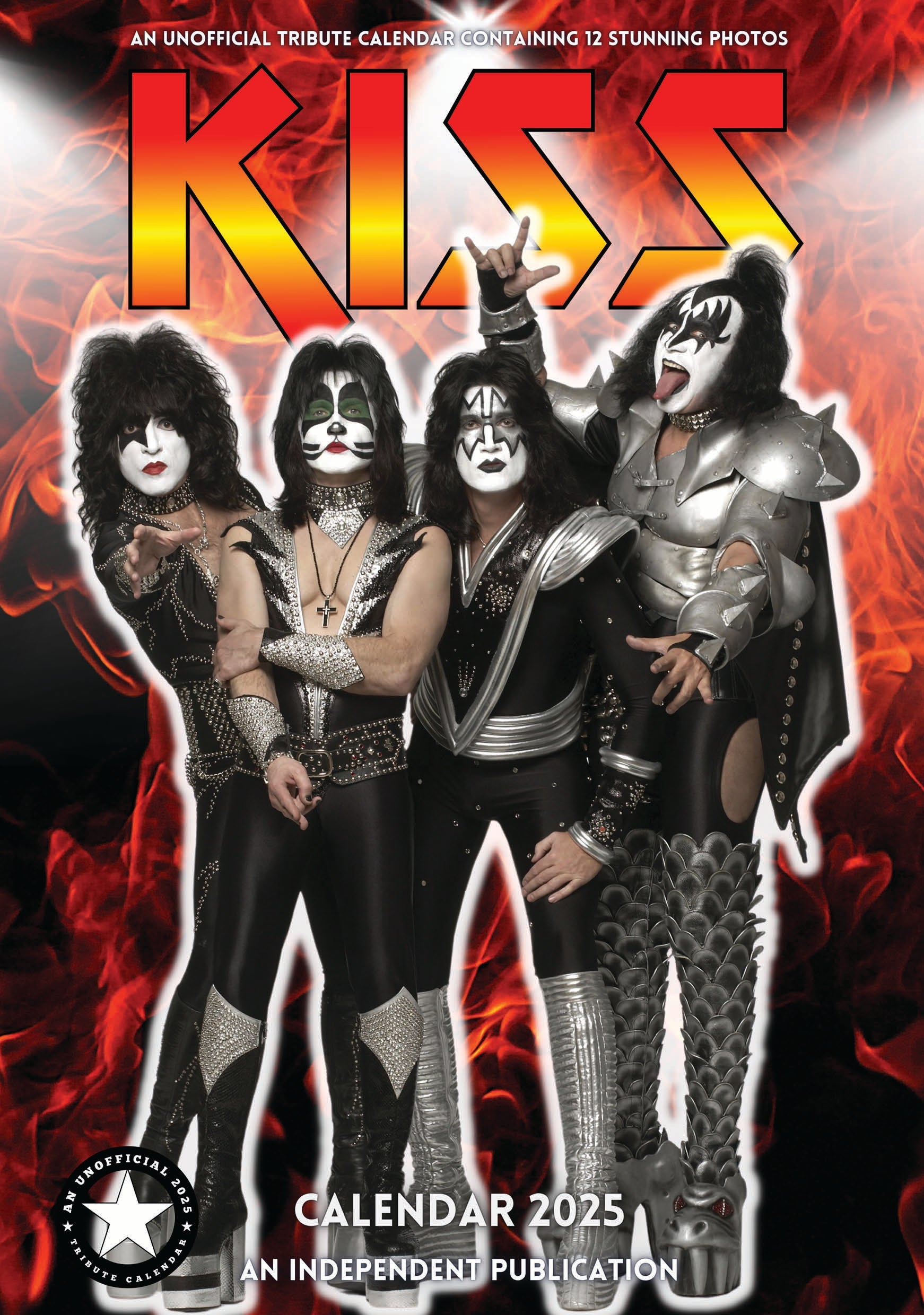 2025 KISS A3 Wall Calendar