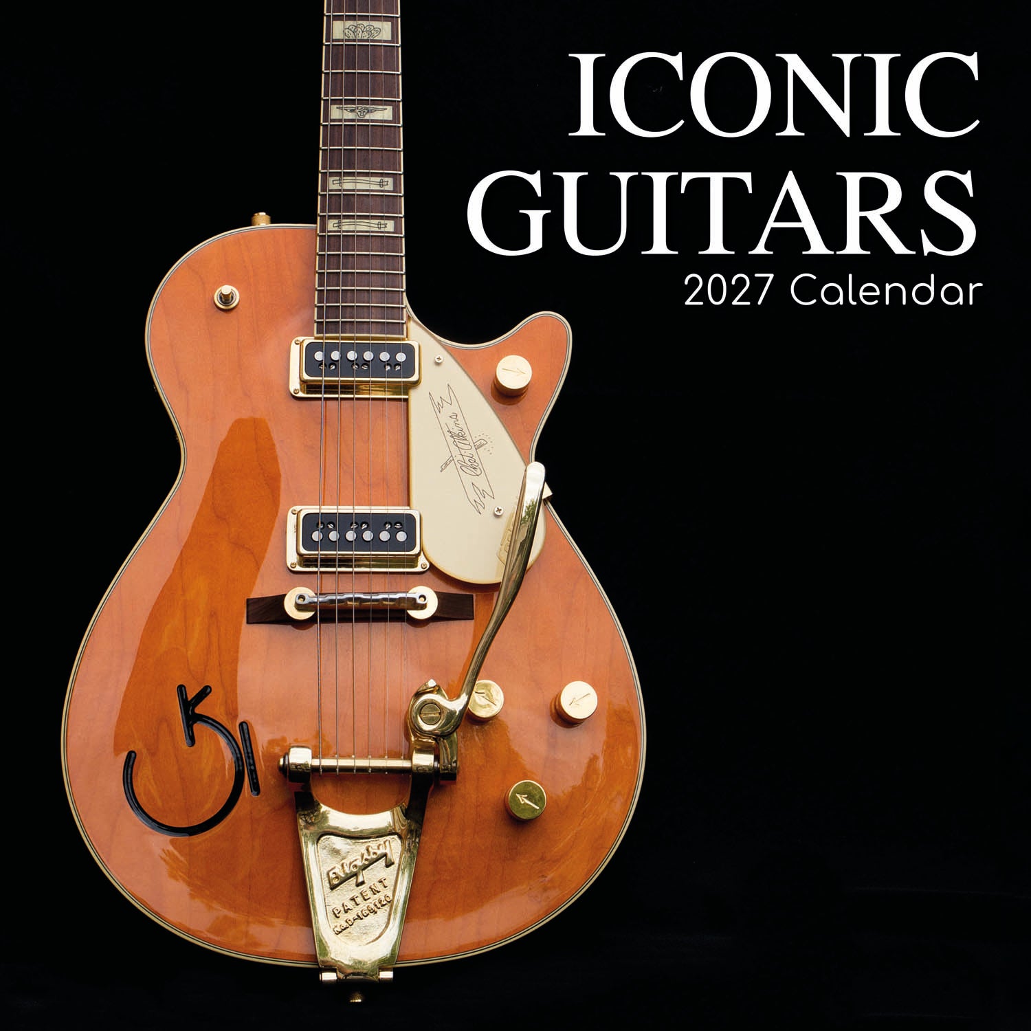2027 Iconic Guitars - Square Wall Calendar