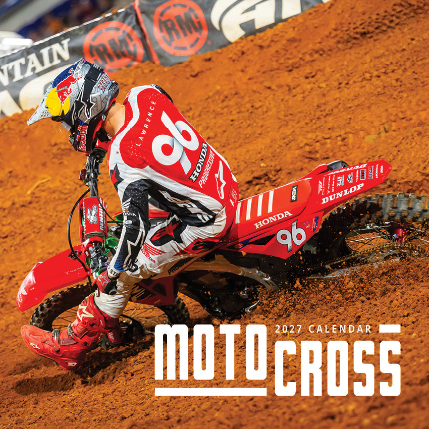 2027 Motocross - Square Wall Calendar