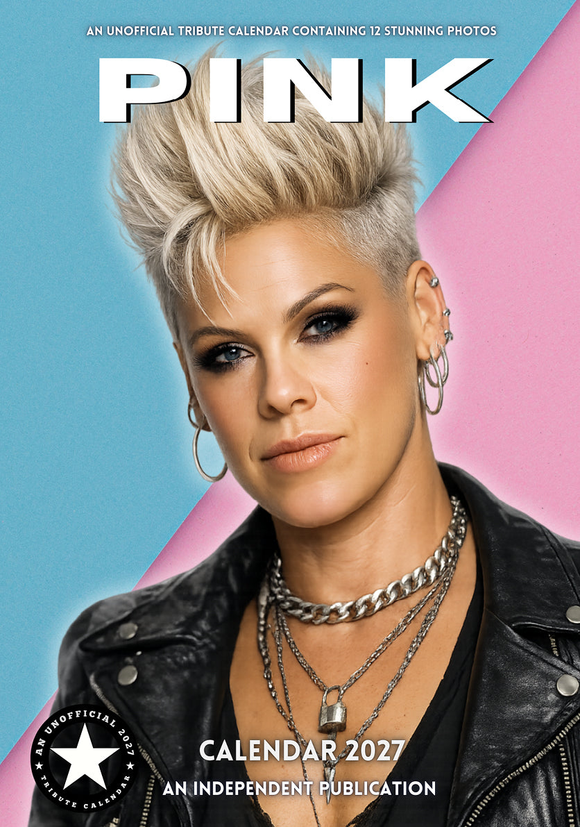 2027 Pink (P!nk) - A3 Wall Calendar