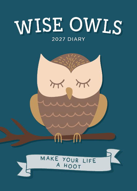 2027 Wise Owls - Weekly Diary/Planner